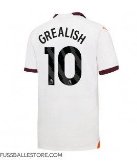 Günstige Manchester City Jack Grealish #10 Auswärtstrikot 2023-24 Kurzarm
